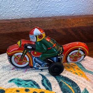 VTG Friction Tin Litho Cycle Made in Japan
